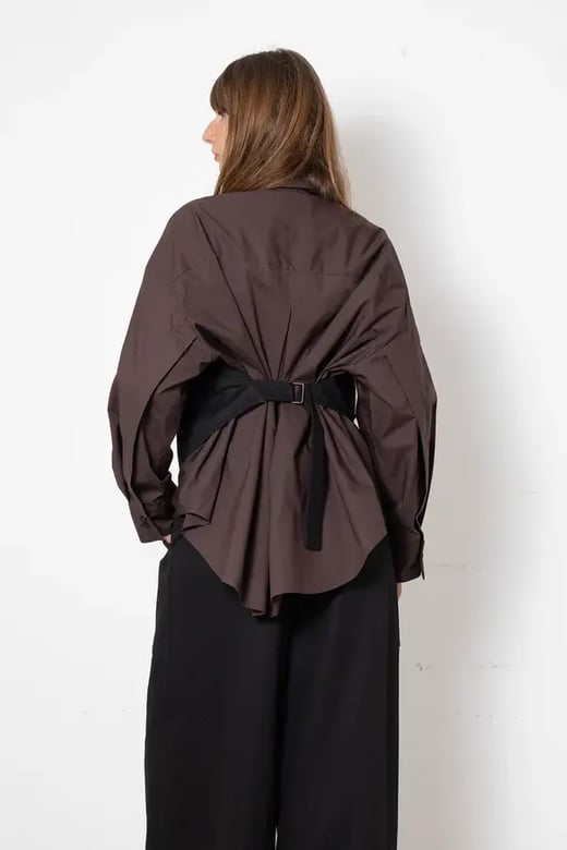 Archetype Lotus Top in Anthracite Cotton Twill €285,00-lowres-1