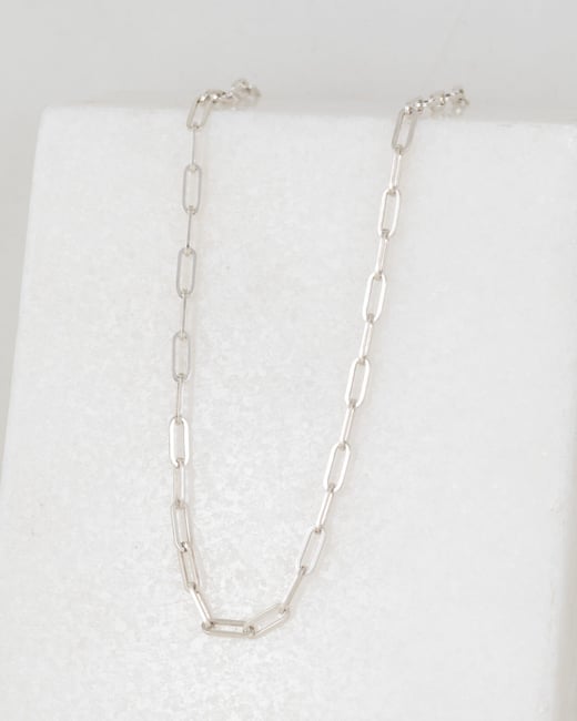 ElisaLee-PaperclipSchakelketting-Zilver vanaf 250 euro-1