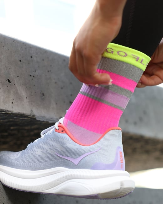 GOFLUO - Sports Socks Ray - © Yade Demet - 24,95 euro - 7