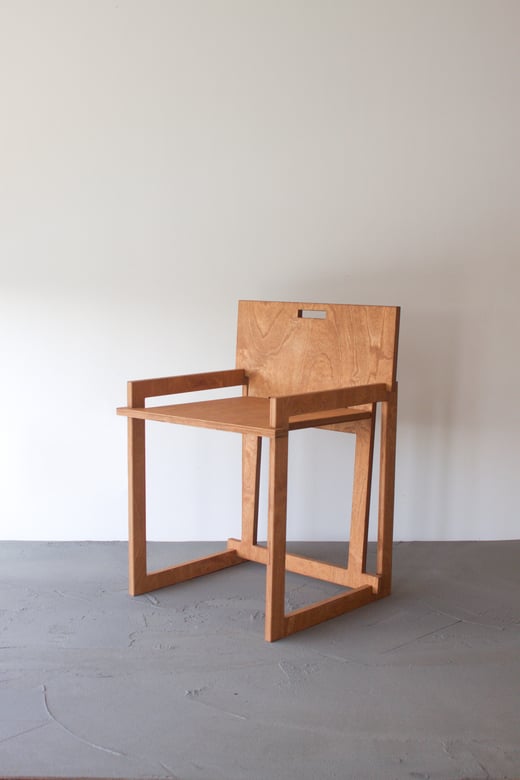 Sedia Quadra Wood Edoardo Lietti Studio 1