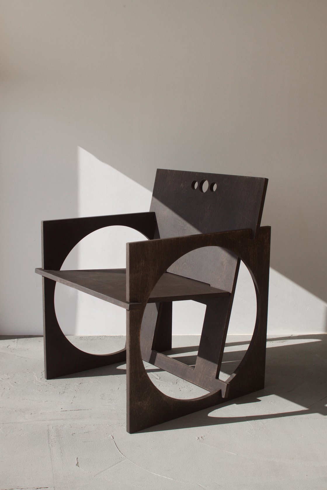 Sedia Tonda Black Edoardo Lietti Studio 6