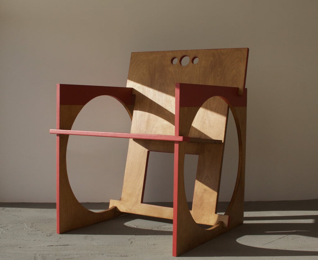 Sedia Tonda Original Edoardo Lietti Studio 9